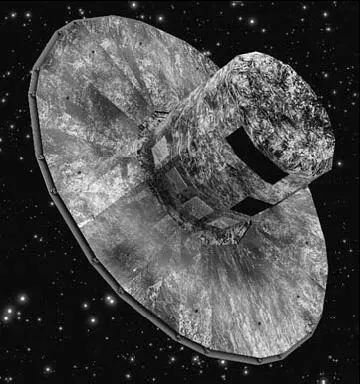 Рис 26 Проект фотонного звездолета Вот такой грандиозный космический - фото 26