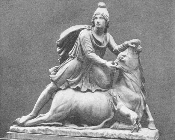 MITHRAS SACRIFICING A BULL ROMAN In the British Museum Every religious - фото 121