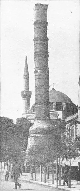 CONSTANTINES PILLAR CONSTANTINOPLE Photo Sebah Foaillier From 379 to - фото 131