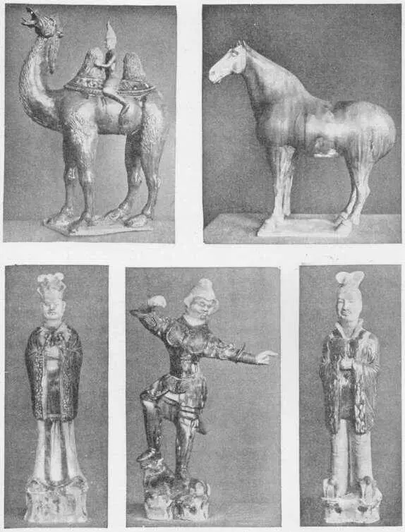 CHINESE EARTHENWARE ART OF THE TANG DYNASTY 616906 Specimens in glazed - фото 138