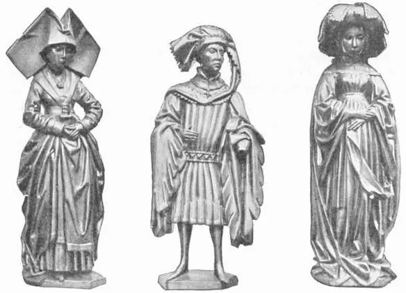 COSTUMES OF THE BURGUNDIAN NOBILITY FLEMISH WORK OF THE FIFTEENTH CENTURY - фото 155