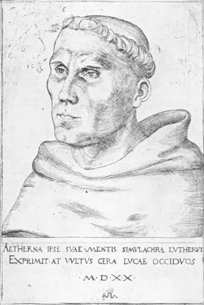 PORTRAIT OF LUTHER From an early German engraving in the British Museum - фото 164