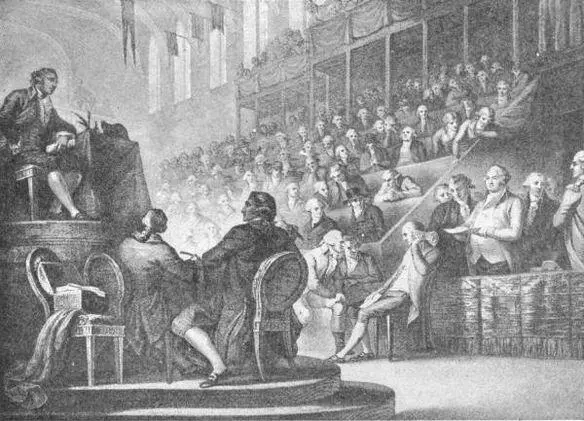 THE TRIAL OF LOUIS XVI From a print in the British Museum Of the fight - фото 178
