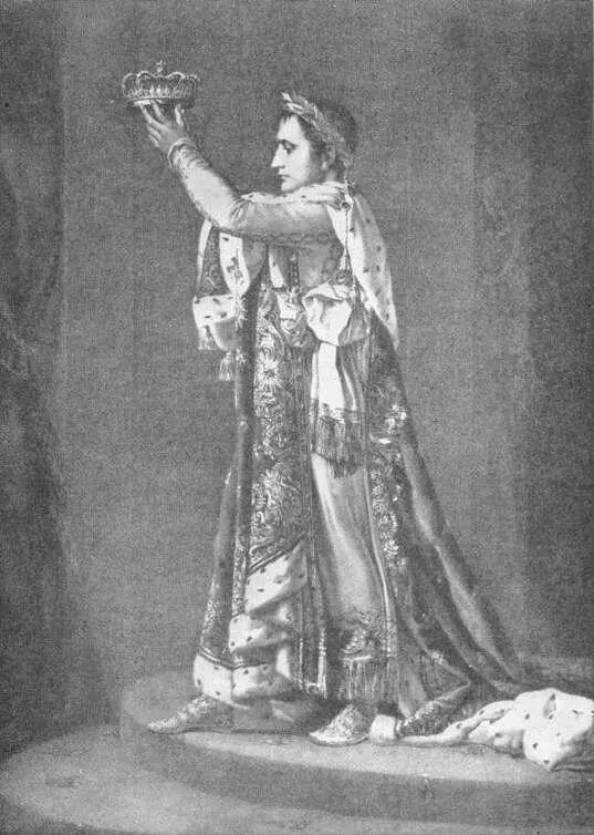 PORTRAIT OF NAPOLEON CORONATION From a print in the British Museum In - фото 180