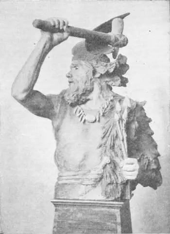 NEOLITHIC WARRIOR Modelled from drawing by Prof Rutot The ordinary - фото 47