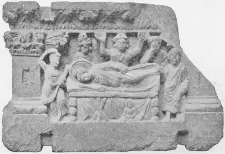 THE DEATH OF BUDDHA GræcoBuddhist carving from Sivat Valley N W Province - фото 95