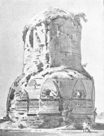 THE DHAMÊKH TOWER In the Deer Park at Sarnath Sixth Century AD From a - фото 98