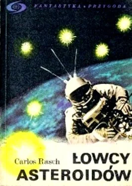 Carlos Rasch Łowcy asteroidów обложка книги