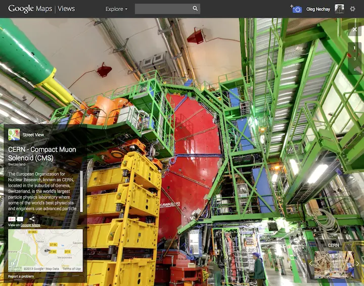 Лаборатория ЦЕРН открыла двери для Google Street View совсем недавно - фото 53