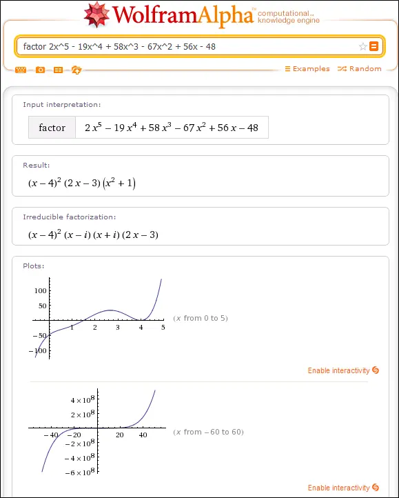 К сожалению WolframAlpha работает только с английским языком и для её - фото 74
