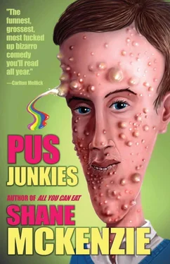 Shane McKenzie Pus Junkies обложка книги