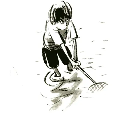 Лукас опустил сачок под воду Закусив губу он как завороженный смотрел на - фото 36