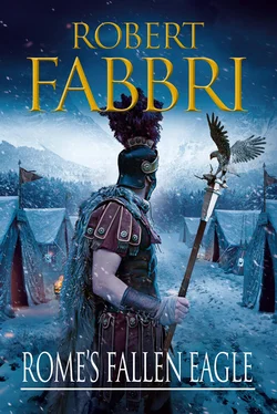 Robert Fabbri Rome’s Fallen Eagle обложка книги