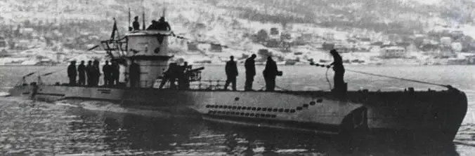 Входящая в гавань Бергена Норвегия лодка серии VIIC 11й подводной флотилии - фото 62
