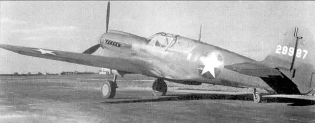 P40KICU 429987 на заводском аэродроме 4 ноября 1942 года P40K - фото 14