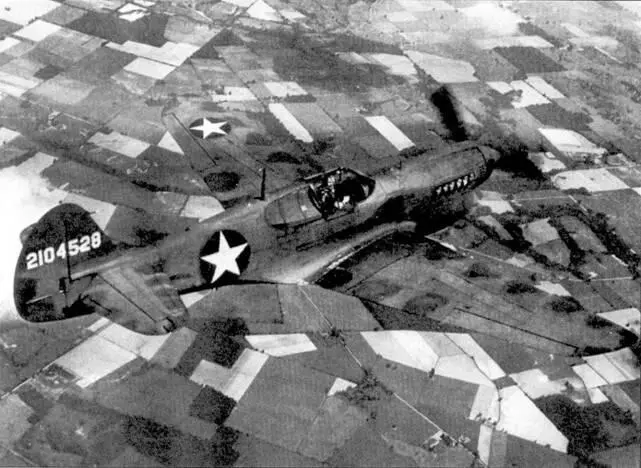 P40N1 404528 в полете над территорией США Виден характерный камуфляж в - фото 18