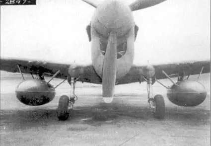 P40N во время испытаний новых подвесных баков предназначенных для - фото 26