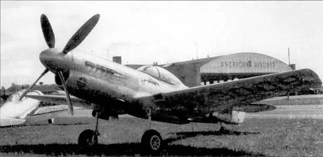 Гражданский P40Q Racer Самолет участвовал в соревнованиях National Air - фото 36