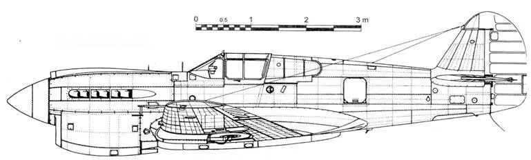Curtiss Kittyhawk I Curtiss TP40E Curtiss Kittyhawk IA с 250 фунтовой - фото 55