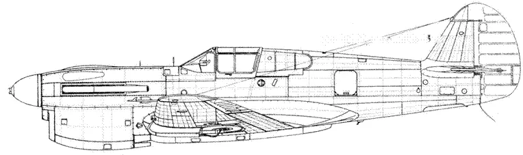 Curtiss P40Е с советским двигателем М105и винтом ВИШ105196й ИАП зима - фото 64