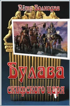 Пётр Волкодав Булава скифского царя обложка книги