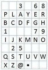 To this pattern are now added the double numbers 0009 4049 starting from - фото 6