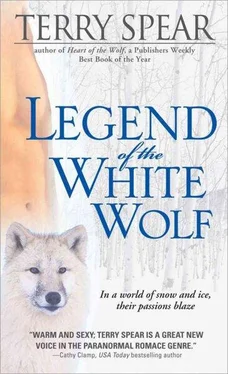 Terry Spear Legend of the White Wolf обложка книги