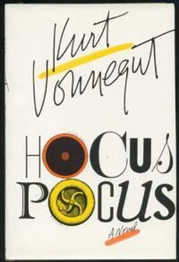 Kurt Vonnegut Hocus Pocus обложка книги