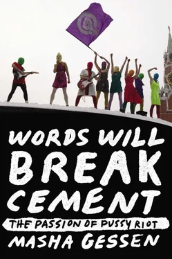 Masha Gessen Words Will Break Cement обложка книги