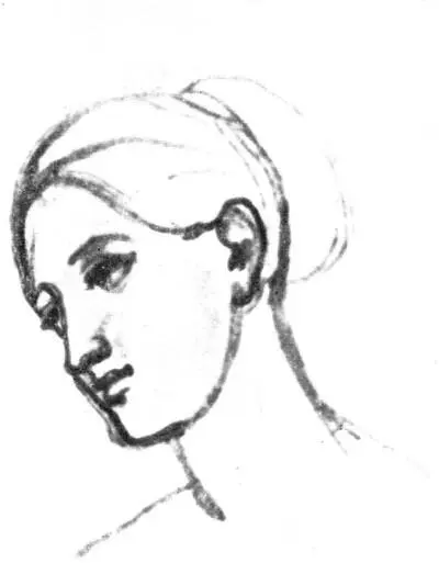 Рисунки с гипса к Вдовушке Анкор еще анкор 18501852 гг Масло - фото 61