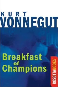 Kurt Vonnegut Breakfast of Champions обложка книги