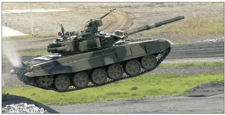 Основной боевой танк Т90С Основной боевой танк Т80У - фото 13