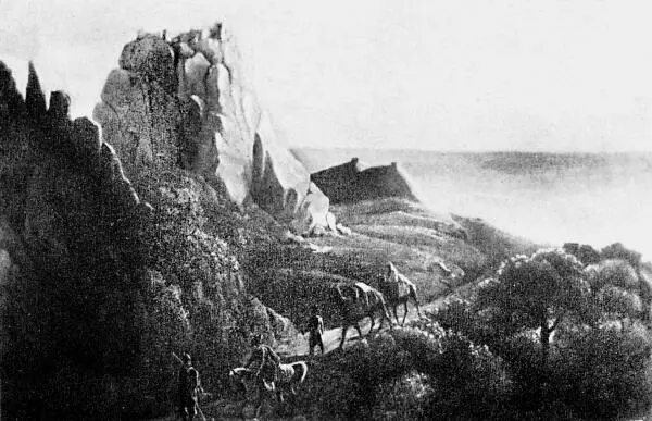 29 Развалины близ селения Караагач в Кахетии Картина Лермонтова Масло 1837 - фото 75