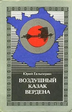 Юрий Гальперин Воздушный казак Вердена обложка книги