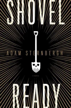 Adam Sternbergh Shovel Ready обложка книги