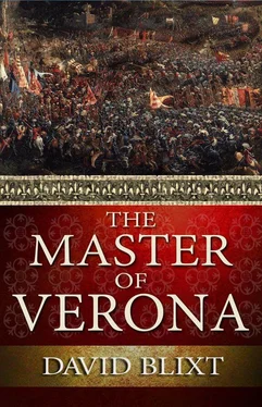 David Blixt The Master of Verona обложка книги