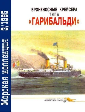 В. Кофман Броненосные крейсера типа «Гарибальди» обложка книги