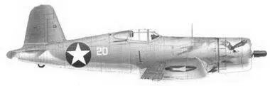 39 Истребитель F4U1 белый 20 1го лейтенанта Фон Р Гарисона эскадрилья - фото 104