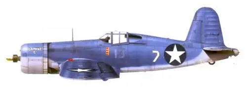 F4U1 Джеймса Н Каппа Гуадалканал июль 1943 г F4U1 Джеймса Н Каппа - фото 168