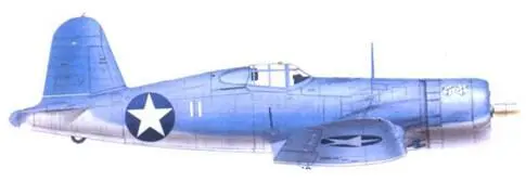 F4U1 Джорджа С Дифабио Гуадалканал июль 1943 г F4U1A Роберта М - фото 170