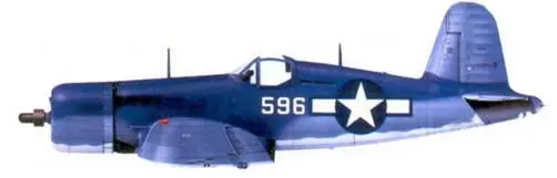 F4U1A Роберта М Хэнсона Торокина февраль 1944 г F4U1A Филиппа С - фото 171