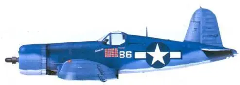 F4U1A Грегори Бойингтоуна ВеллаЛавелла декабрь 1943 г FG1A Джулиуса У - фото 178