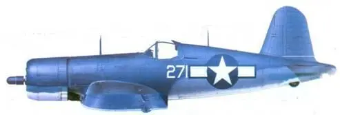 FG1A Джулиуса У Ирлэнда Бугенвилль январь 1943 г F4U1A Джеймса А - фото 179
