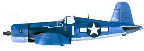F4U1A Джона Т Блэкбарна Ондонга ноябрь 1943 г F4U1A Пола Кордрэя - фото 181