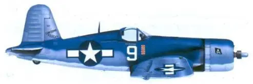 F4U1A Мерли У Дэвенпорта Ондонга ноябрь 1943 г F4U1A Дориса С - фото 184