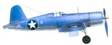 F4U1A Грегори Дж Вейссенбергера Гуадалканал июнь 1943 г F4U1A Роджера - фото 188