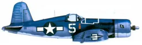 F4U1A Томаса Кифлера Бугенвилль февраль 1944 г F4U1A Фредерика Дж - фото 194