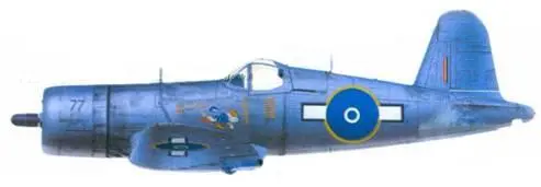 F4U1A ВВС Новой Зеландии Соломоновы острова 1945 г F4U1A эскадрилья - фото 199