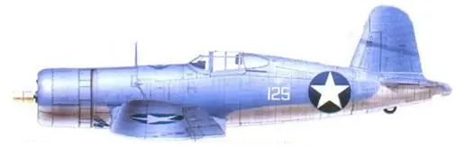 F4U1 Дональдо Л Бэлча Гуадалканал июль 1943 г F4U1 Артура Р Конэнта - фото 204