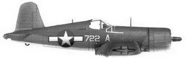 10 Истребитель F4U1А белый 722 А Bu 17722 1го лейтенанта Филиппа С - фото 38
